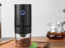 New Upgrade Portable Electric Coffee Grinder | TYPE-C USB Charge & Ceramic Burrs
