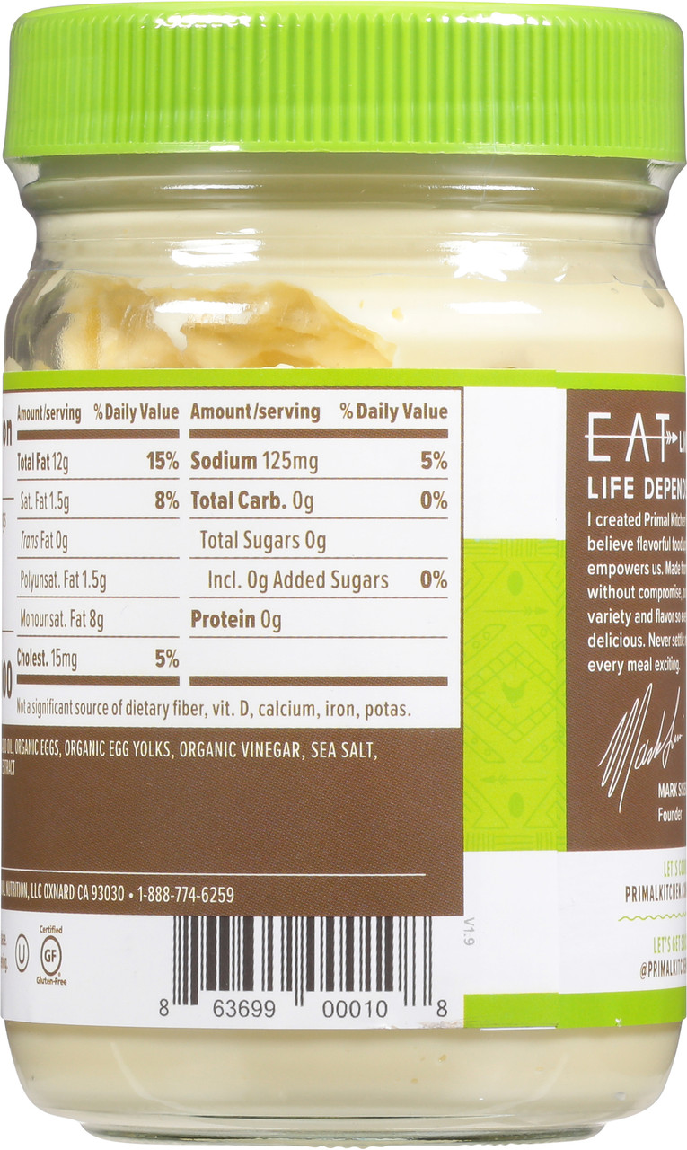 Primal Kitchen P.K Mayo W/Avocado Oil (6X12 OZ) - Image 4