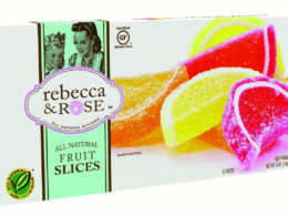 Rebecca & Rose All Natural Jelly Fruit Slices 6 oz (Pack of 12)