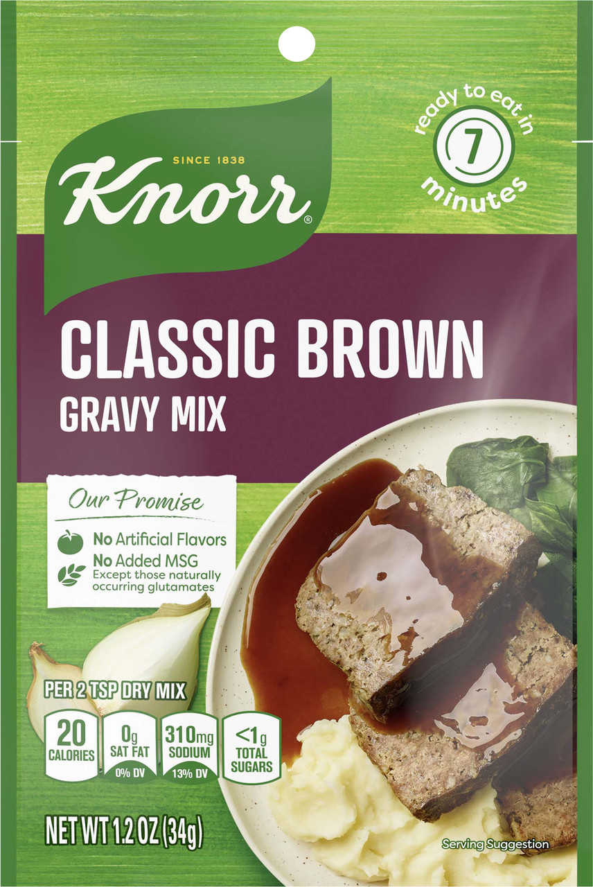 Knorr Classic Brown Gravy Mix (12 x 1.2 oz) - Image 3