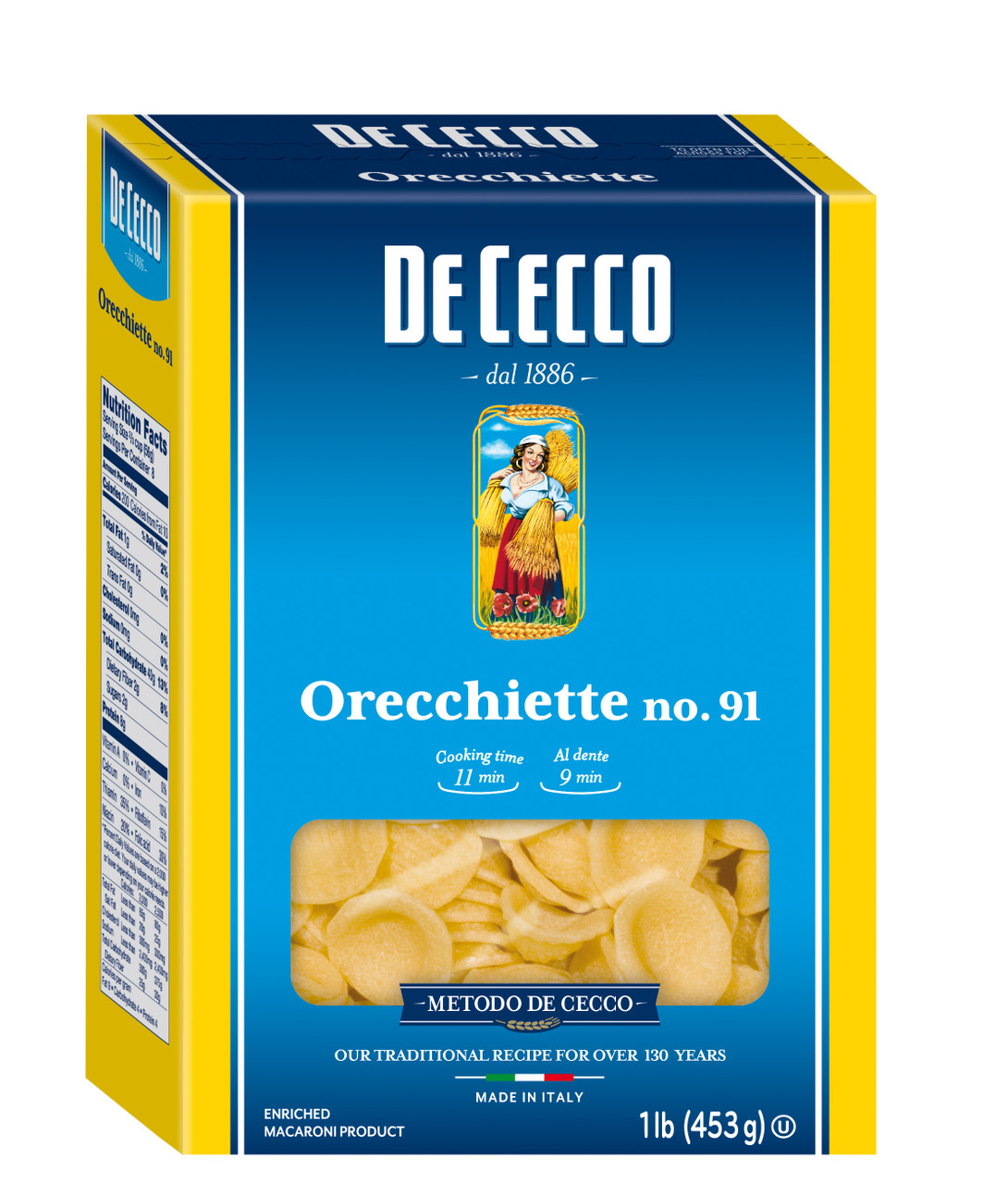 DECECCO ORECCHIETTE #91 ( 12 X 16 OZ ) - Image 2