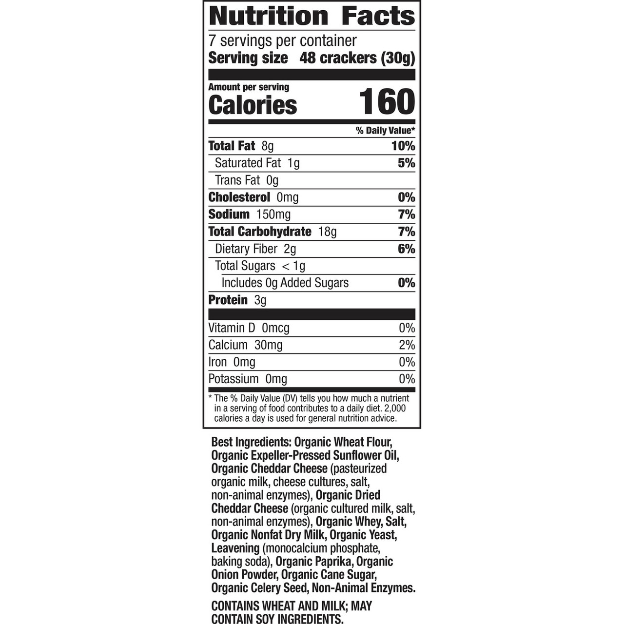 Annie's Homegrown Organic White Cheddar Bunnies 7.5 oz (Pack of 12) - Image 9