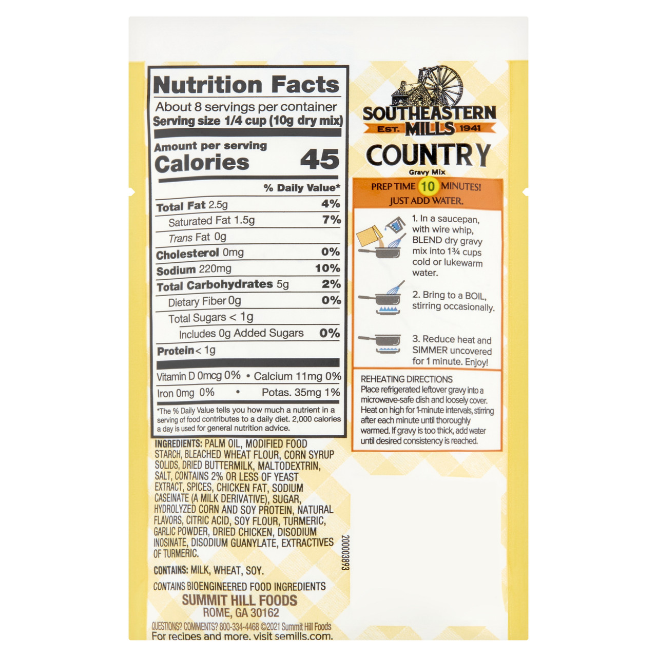 S MILLS CNTRY GRAVY MIX ( 12 X 2.75 OZ ) - Image 3