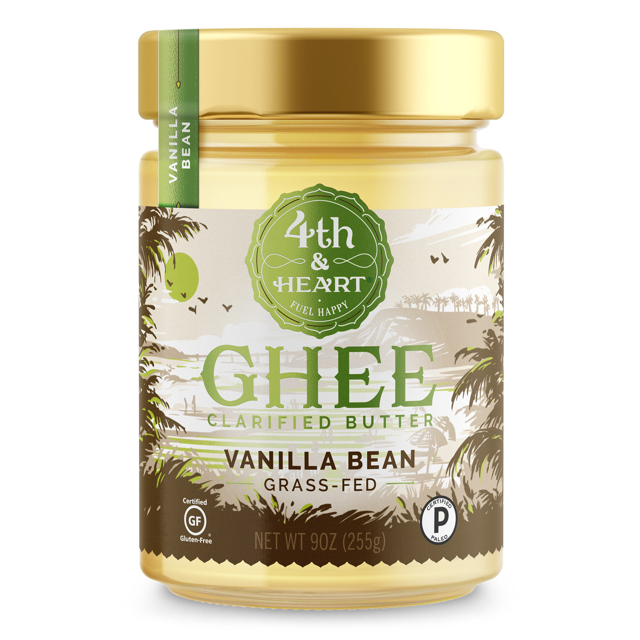 4THHRT GHEE VANILLA BEAN ( 6 X 9 OZ )