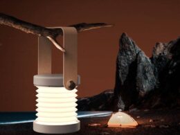 Foldable Touch Dimmable LED Night Light | USB Rechargeable Lantern Lamp for Home & Travel