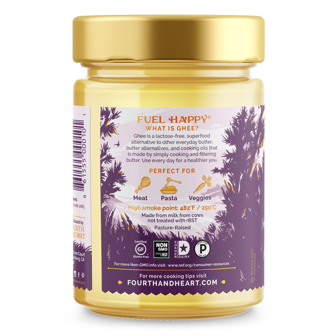 4th & Heart Ghee Butter California Garlic (6x9 OZ) - Image 3