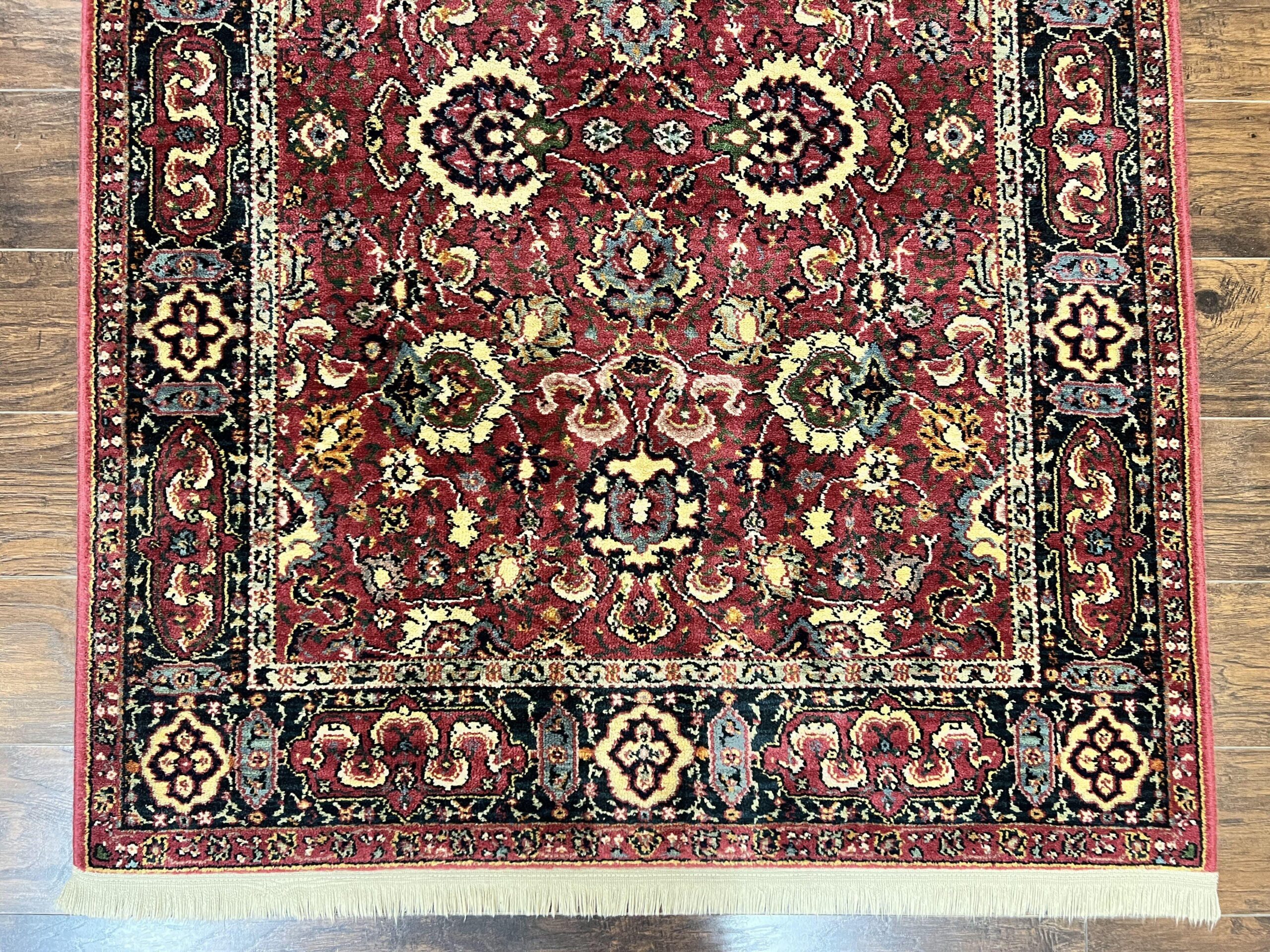 Karastan Rug 4x6, Williamsburg Herati #558, Wool Karastan Carpet, Vintage Karastan Persian Area Rug, Wool Pile - Image 5