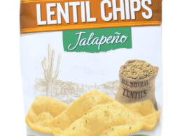 Simply7 Jalapeno Lentil Chips 4 oz (Pack of 12)