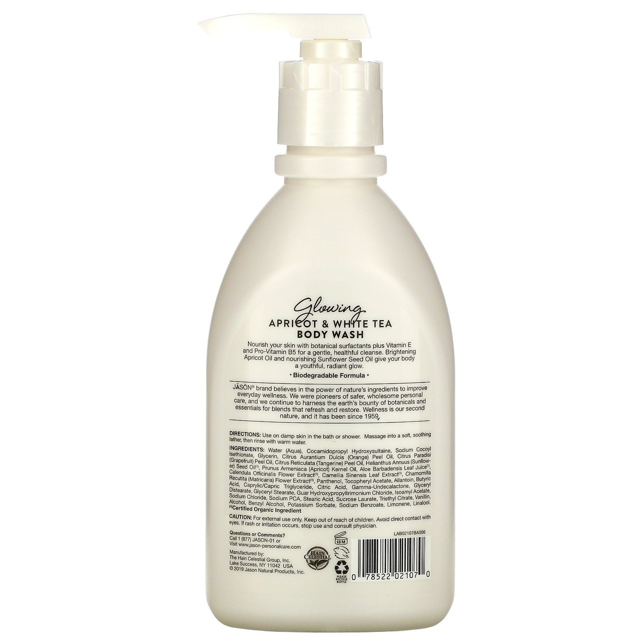 Jason's Apricot Satin Body Wash (1x30 Oz) - Image 2