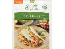 Simply Organic Fish Taco Seasoning (12 x 1.13 oz)