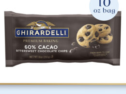 Ghirardelli 60 % Cacao Premium Bittersweet Baking Chocolate Chips 10 oz (Pack of 12)