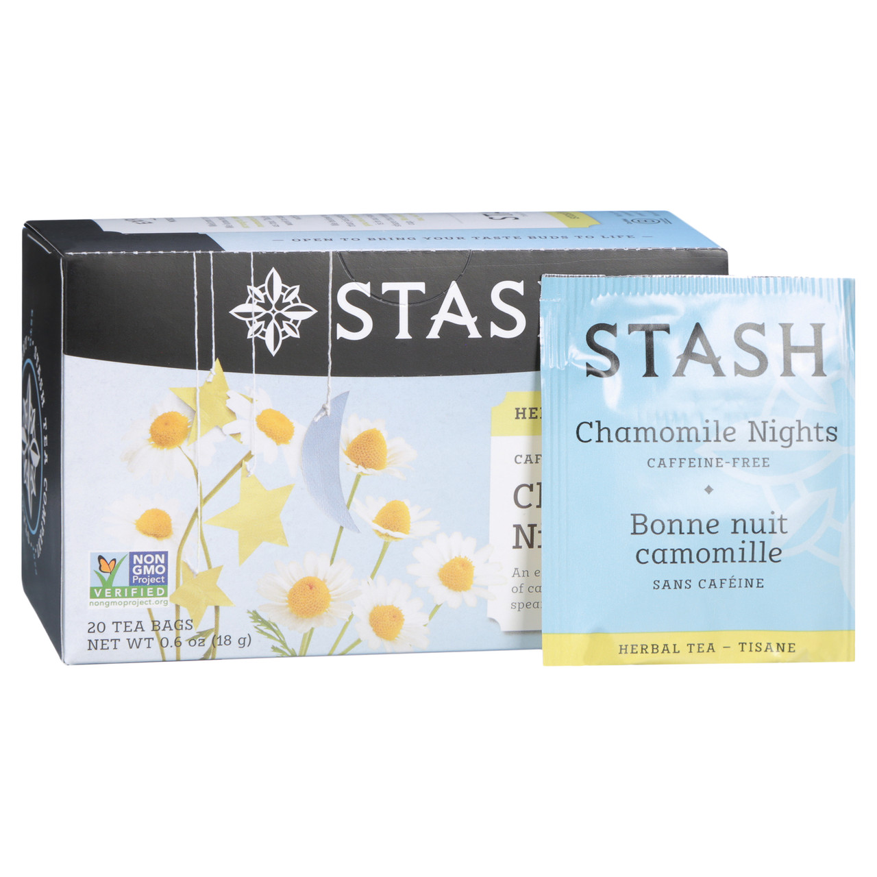 Stash Tea Herbal Chamomile Night Tea (6x20 CT) - Image 4