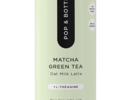 Pop & Bottle Matcha Green Tea Oat Milk Latte 8 oz (Pack of 12)