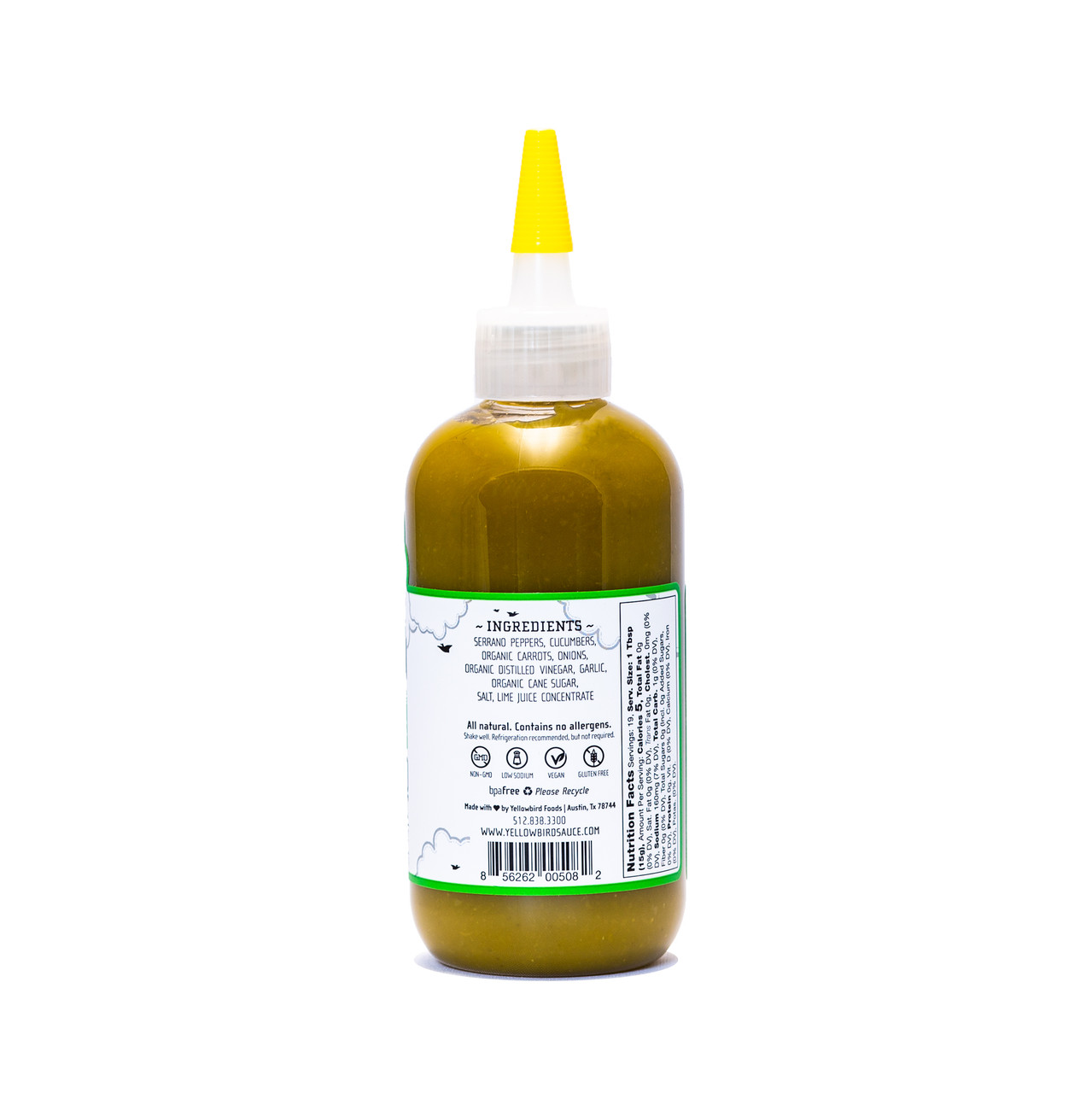 YLWBRD SERRANO SAUCE ( 6 X 9.8 OZ ) - Image 2