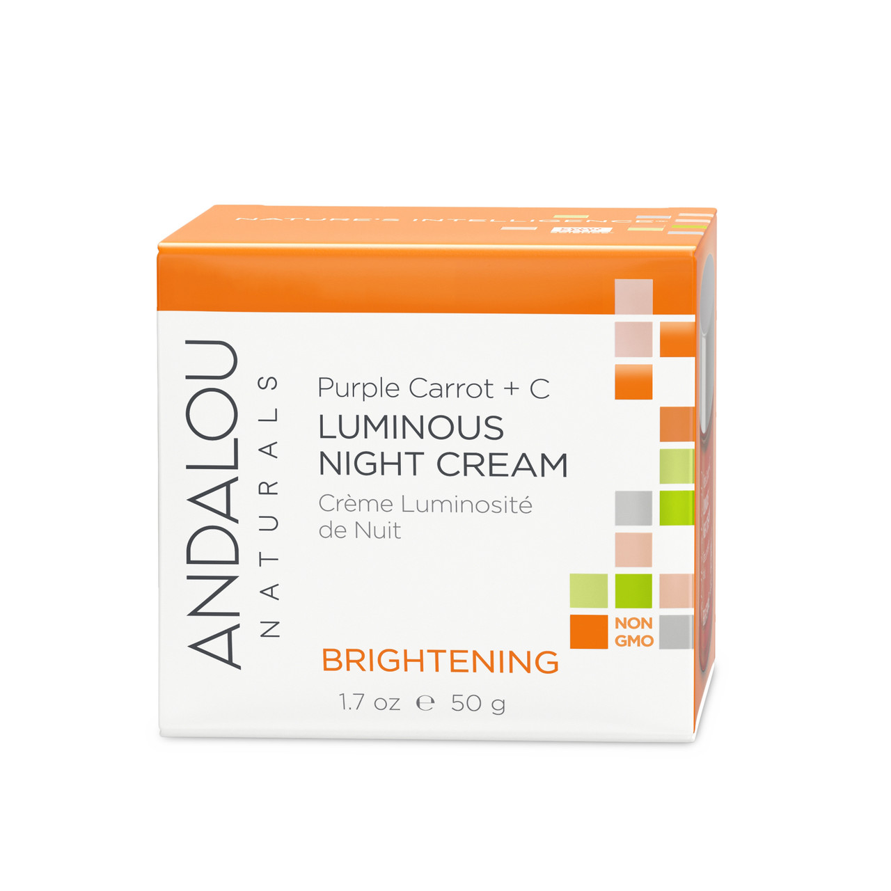Andalou Naturals Purple Carrot +C Luminous Night Cream (1x1.7 Oz) - Image 3