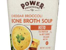 Power Provisions Keto Cheddar & Broccoli Bone Broth Soup 1.4 oz (Pack of 6)