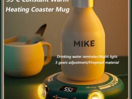New Potable Coffee Mug Cup Warmer 3 Temperature Settings