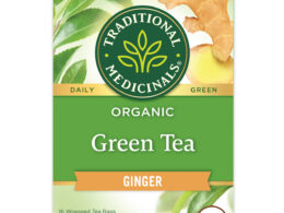 Traditional Medicinals Green Tea With Ginger (6x16 Bag)