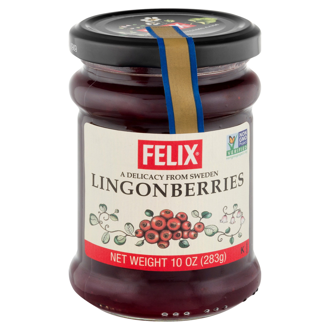 Felix Wild Lingonberry Jam (8x10Oz)