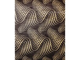 7'6" x 10'10" 100% New Zealand Wool Modern Oriental Area Rug Black