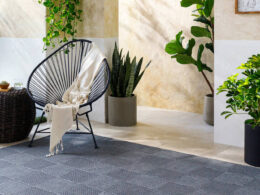 Devaris Modern Charcoal Area Rug