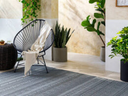 Virgilio Global Charcoal Area Rug