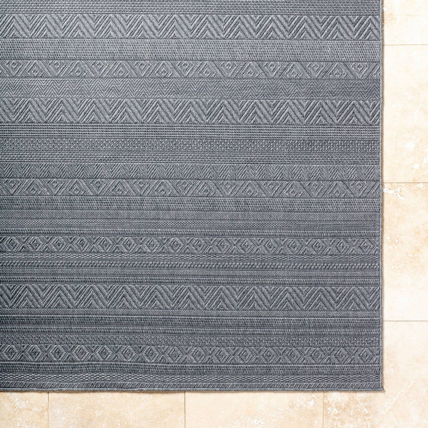 Virgilio Global Charcoal Area Rug - Image 4