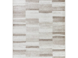 Trish Modern Dark Brown Area Rug