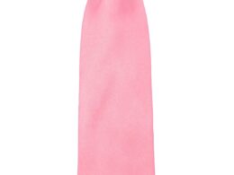 Boys 13" Premium Pink Clip On Necktie