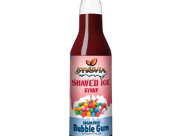 Sugar-Free Shaved Ice Bubble Gum Syrup