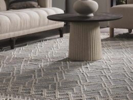 Ramsbury Denim Blue Wool Rug
