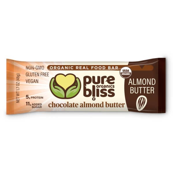 Organic Chocolate Almond Butter Bar