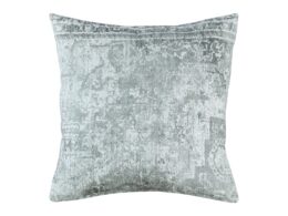 Distressed Vintage Chilaz in Grey Pillow