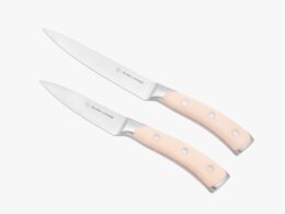 Elite 2-Piece Kitchen Knife Set - Cream