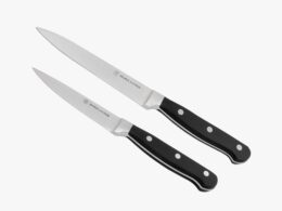 Superior 2-Piece Kitchen Knife Set - Black