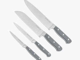 Superior 4 Piece Kitchen Knife set - Gray