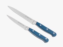 Superior 2-Piece Kitchen Knife Set - Royal Blue