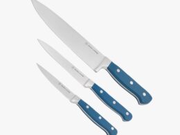 Superior 3-Piece Kitchen Knife Set- Royal Blue