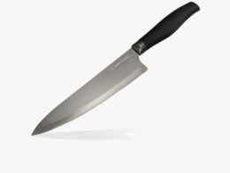 Titan 8 inch Chef Knife - Black