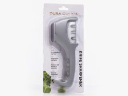 3-in-1 Professional Kitchen Knife Sharpener: Multi-Stage System for Repairing, Sharpening & Polishing Blades,