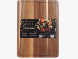 Acacia Wood Cutting Board: Large – (18.11” x 13”) Durable, Eco-Friendly Chopping Board