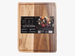 Acacia Wood Cutting Board: Medium – (13” x 10”) Durable, Eco-Friendly Chopping Board