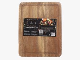 Acacia Wood Cutting Board: Small – (11.05” x 8.5”) Durable, Eco-Friendly Chopping Board