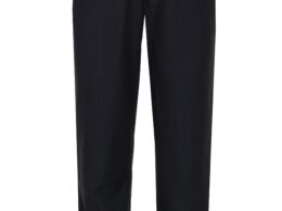 Ezra Black Regular Fit Boys Dress Pants
