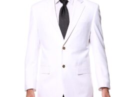 Gold Button Solid Bright Color Blazer