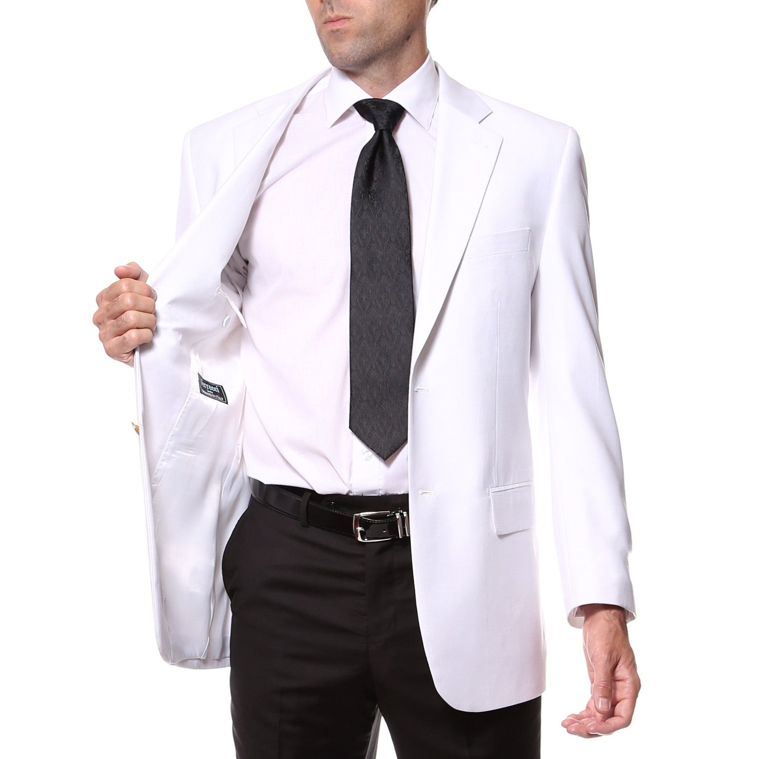 Gold Button Solid Bright Color Blazer - Image 2