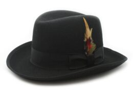 Premium Black Godfather Hat
