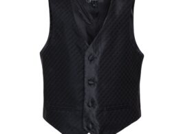 Ferrecci Boys 300 Series Vest Set Black