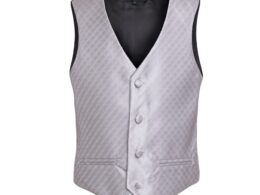 Ferrecci Boys 300 Series Vest Set Silver