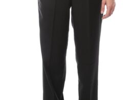 Womens G316 Black Dress Pants